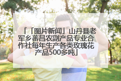 「图片新闻」山丹县老军乡蕃昌农副产品专业合作社每年生产各类玫瑰花产品500多吨