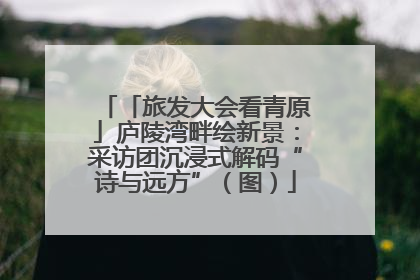 「旅发大会看青原」庐陵湾畔绘新景：采访团沉浸式解码“诗与远方”（图）