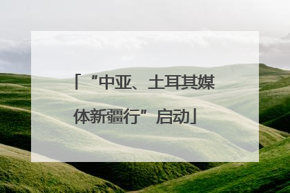 “中亚、土耳其媒体新疆行”启动