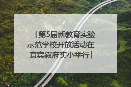 第5届新教育实验示范学校开放活动在宜宾叙府实小举行