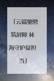 云端驰骋筑屏障 林海守护显担当