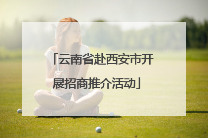 云南省赴西安市开展招商推介活动
