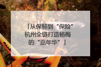 从保鲜到“保险” 杭州全链打造杨梅的“嘉年华”