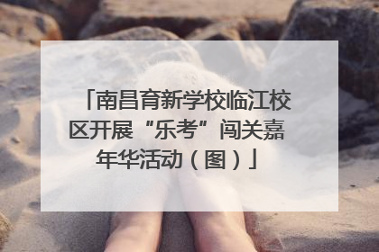 南昌育新学校临江校区开展“乐考”闯关嘉年华活动（图）