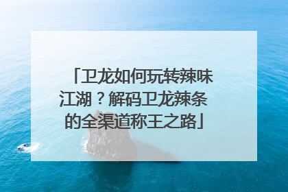 卫龙如何玩转辣味江湖？解码卫龙辣条的全渠道称王之路