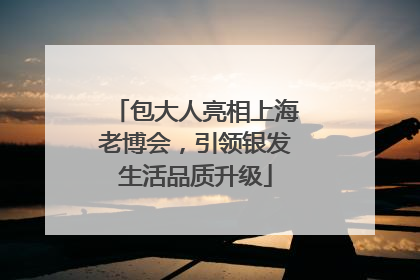 包大人亮相上海老博会，引领银发生活品质升级
