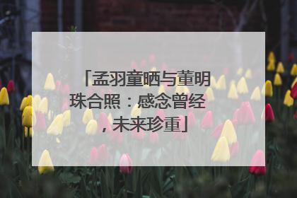 孟羽童晒与董明珠合照：感念曾经，未来珍重