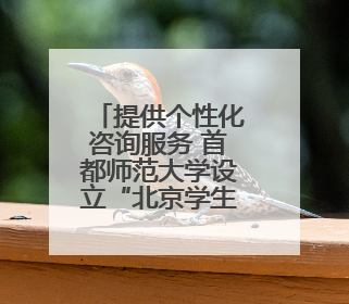 提供个性化咨询服务 首都师范大学设立“北京学生身心健康成长服务基地”