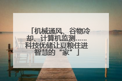 机械通风、谷物冷却、计算机监测……科技优储让夏粮住进智慧的“家”