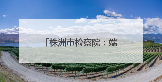 株洲市检察院：端午普法传温情 “银青结对”进社区