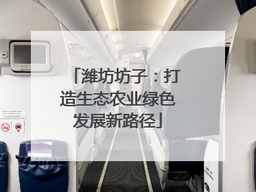 潍坊坊子：打造生态农业绿色发展新路径