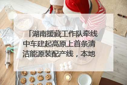 湖南援藏工作队牵线中车建起高原上首条清洁能源装配产线，本地大学生成车间检验员