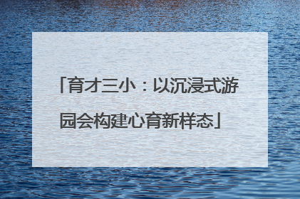 育才三小：以沉浸式游园会构建心育新样态