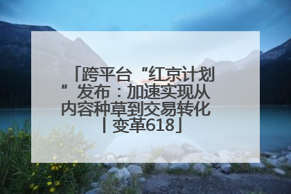 跨平台“红京计划”发布：加速实现从内容种草到交易转化丨变革618