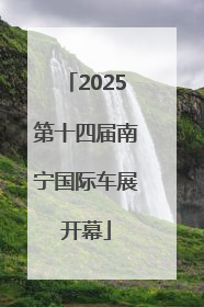 2025第十四届南宁国际车展开幕