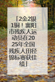 2金2银1铜！襄阳市残疾人运动员在2025年全国残疾人田径锦标赛获佳绩
