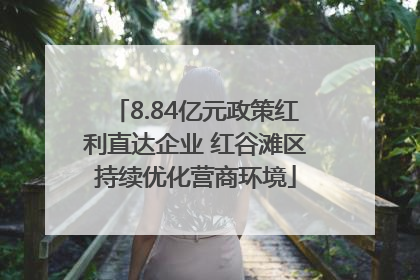 8.84亿元政策红利直达企业 红谷滩区持续优化营商环境